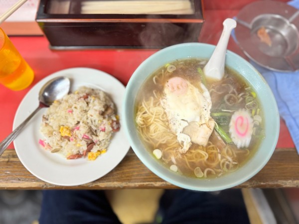 「半ちゃんラーメン 650円」@中華料理 味楽の写真