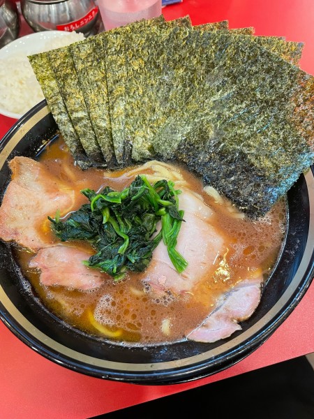 「ラーメン中 のり」@大輝家直系家系ラーメン 大金家 亀有店の写真