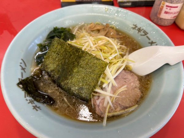 「ネギラーメン 650円」@ラーメンショップ 海津店の写真