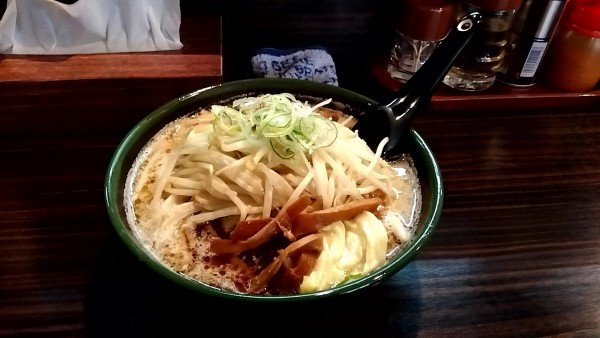 「黒味噌ラーメン（８５０円）」@めんや 蔵の写真