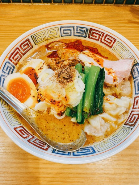 「特製担々麺」@ほっこり中華そば もつけの写真