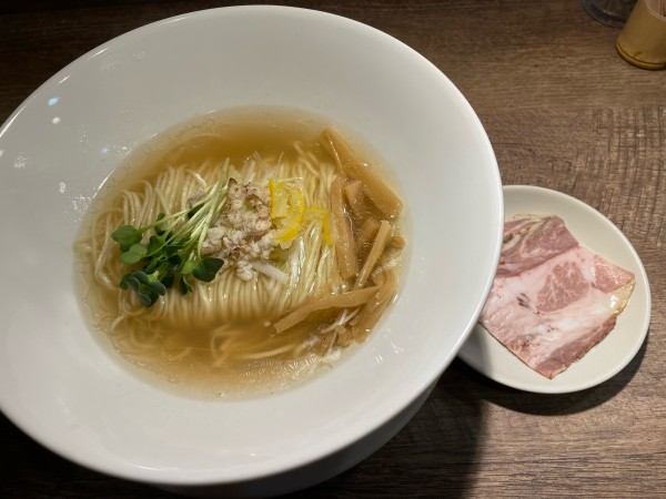 「淡麗鯛塩らぁめん¥850」@狐狸丸の写真