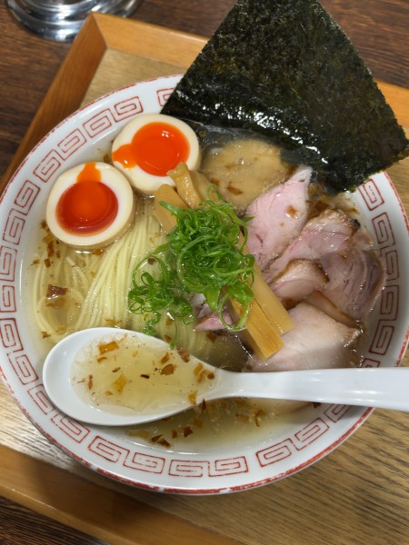 「味玉塩らーめん」@らぁ麺 大金星の写真