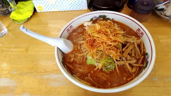 「味噌大盛り」@らぁめん 鶏支那屋の写真