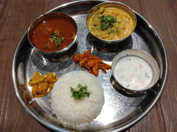 「カレーセット２　１２１０円　※」@Café Acchaの写真