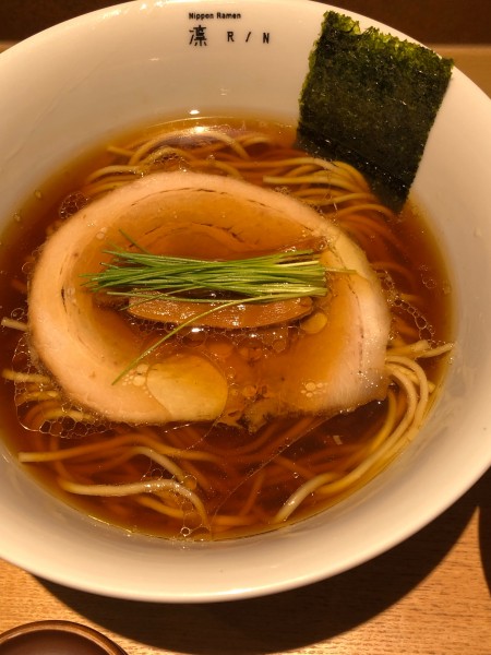 「醤油らぁめん」@NIPPON RAMEN 凛 TOKYOの写真