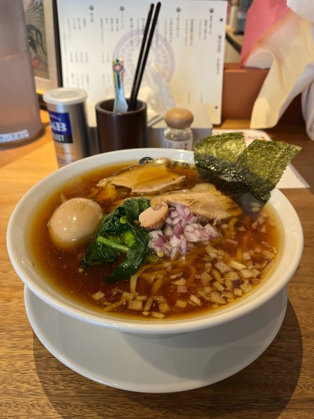 「手揉み中華そば+大盛り+味玉¥1,220-」@麺屋黒澤の写真