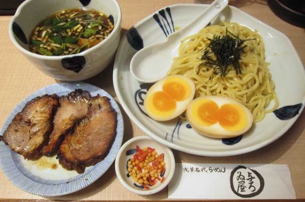 「ちゃーしゅうざるらーめん　1,200円＋縁たま　150円」@与ろゐ屋の写真