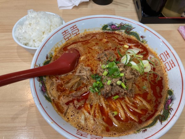 「担々麺➕ご飯」@つけそば 担担麺 航龍の写真
