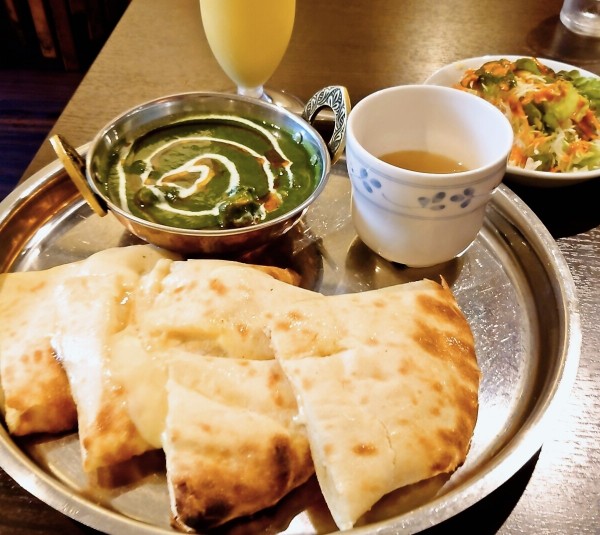 「チーズナンセット」@アジアンダイニング さくらの写真