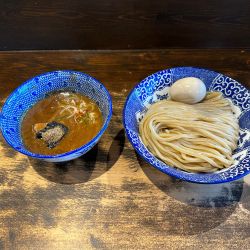 味玉付　濃厚魚介鶏豚つけ麺
