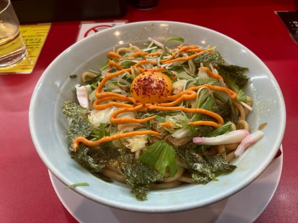 「限定麺(ザクネギ油そば)」@自家製麺 酉の写真