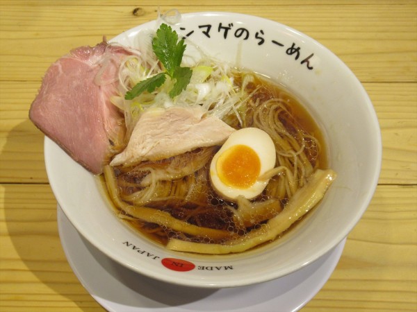 「らーめん壱（800円）」@らーめん チョンマゲの写真