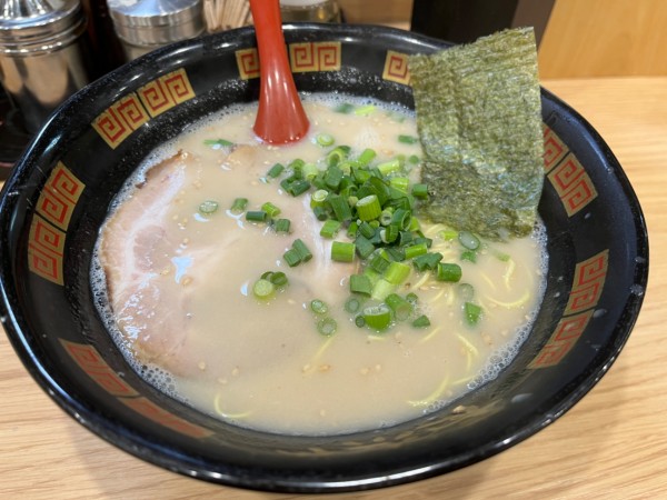 「博多ラーメン 半チャーハンセット」@博多ラーメン 長浜や 東十条店の写真
