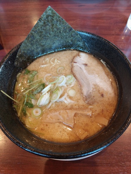 「焼きあご豚骨」@自家製麺 いつき亭の写真