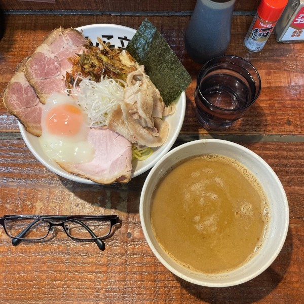 「ゼロのつけ麺（‼️倍！栗蟹‼️）」@元祖一条流がんこラーメン たま館分店の写真