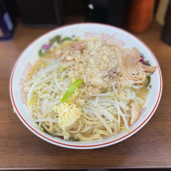 「小ラーメン（豚2枚）」@ラーメン二郎 横浜関内店の写真