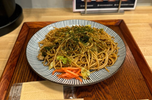 「稲中焼きそば（ソース）¥600」@キッチンきらくの写真