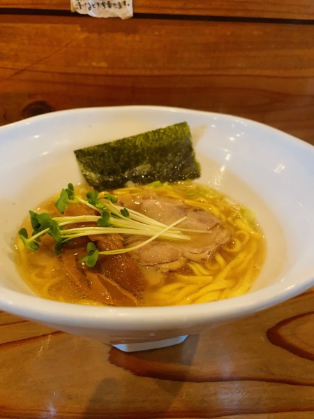 「天然平そば」@二代目煮干しラーメンまるにぼ 防府本店の写真