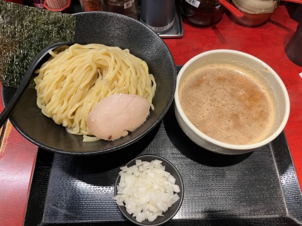 「つけ麺（大）」@つけ麺屋 のぶなが 北口店の写真