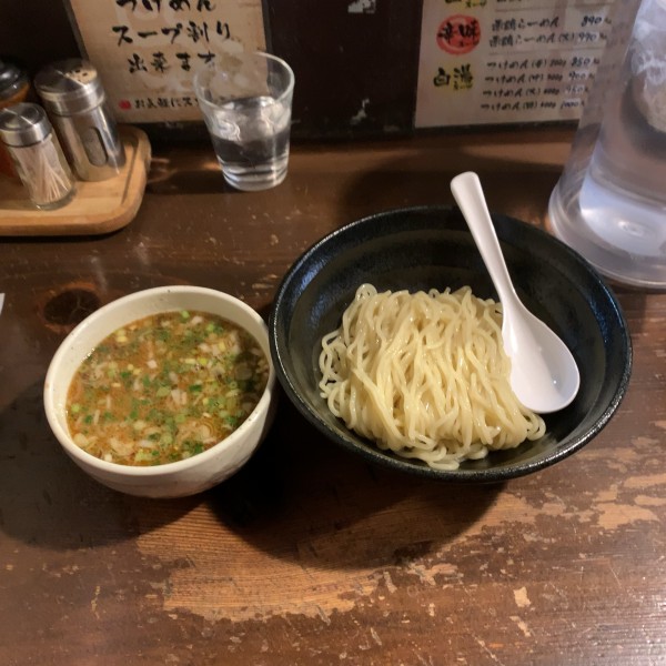 「つけ麺850」@鶏の穴の写真