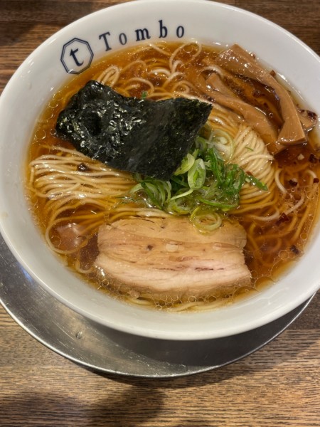 「醤油の旨味ソバ」@Tomboの写真