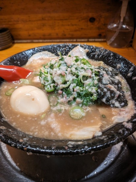 「とんこつチャーシュー」@無鉄砲 本店の写真