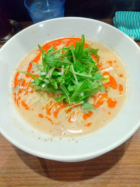 「担々麺 白」@うさ担 浦和本店の写真