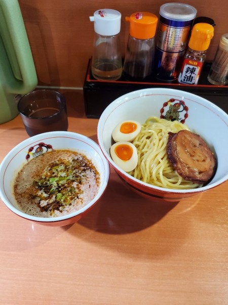 「味噌つけ麺@950」@麺屋雷神の写真