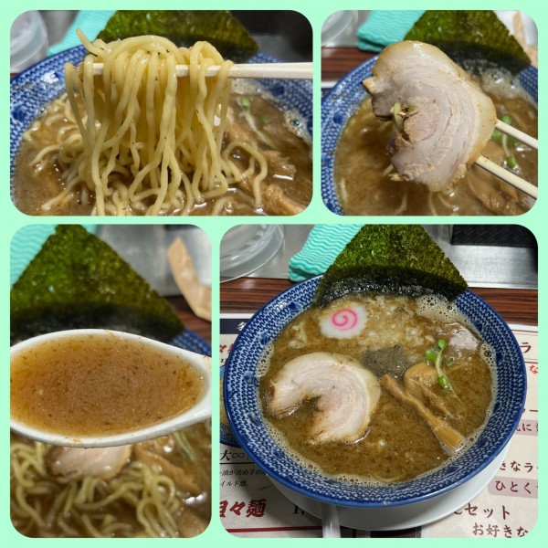 「煮干し肉汁らーめん¥850」@らーめん まる幸の写真