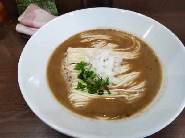 「濃厚煮干ソバ」@Noodle&Spice curry 今日の1番の写真