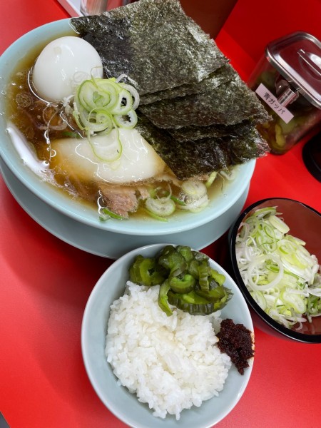 「特上中華そば+ネギ」@邦ちゃんラーメン 両国店の写真