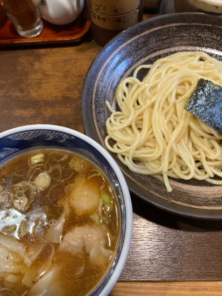 「ミックスワンタンつけめん」@麺屋 はやしまるの写真