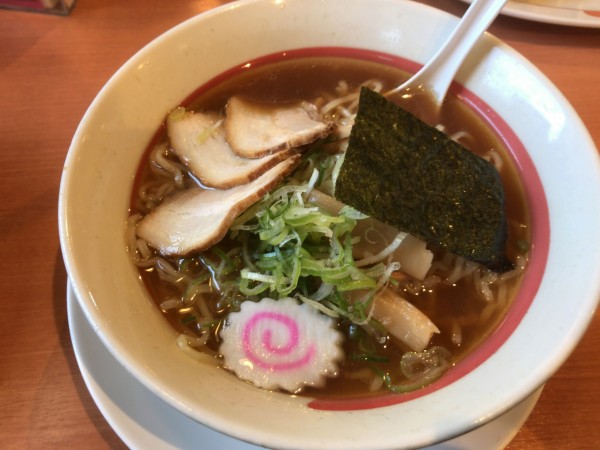 「中華そば（大）＋半チャーハンセット」@幸楽苑 足立江北店の写真