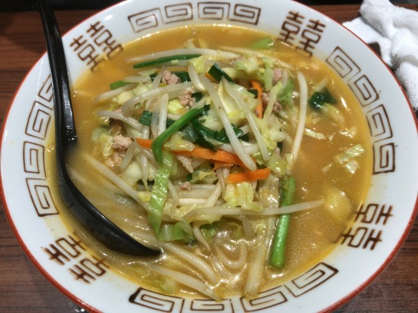 「みそラーメン」@中華料理 上海亭 梅島店の写真