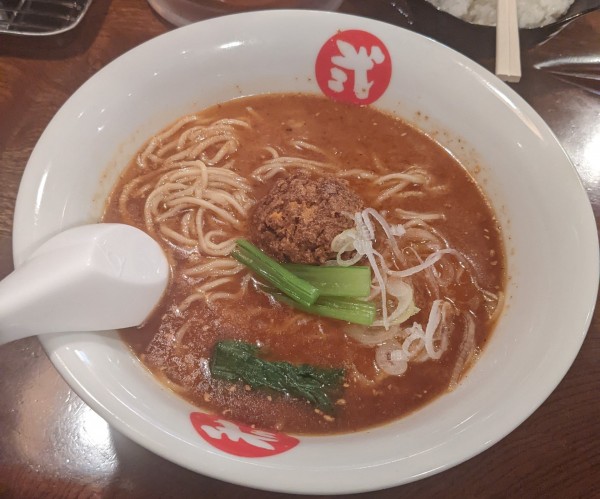 「麻辣担々麺 + 半ライス」@和浦酒場 弐の写真