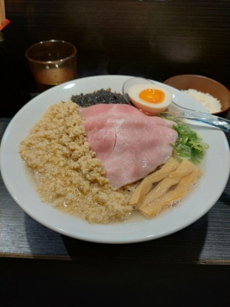 「ほたて+半ライス」@中華蕎麦 無冠の写真