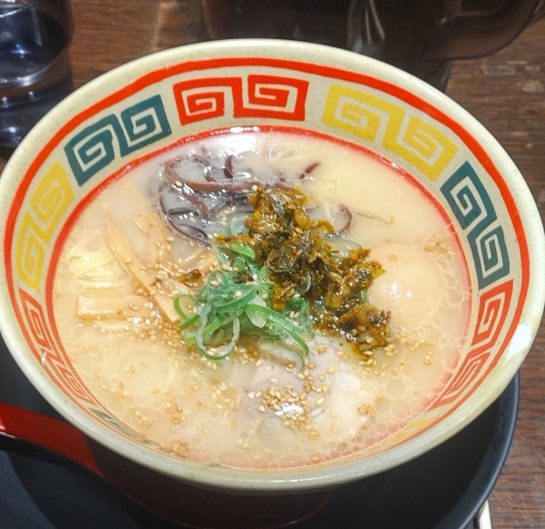 「九州じゃんがら半熟玉子入り」@東京じゃんがら ecute上野店の写真