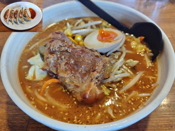 「ＳＯＹ屋味噌らーめん　＋焼き餃子：クーポン」@めん処-soy屋！の写真