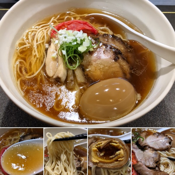 「味玉コンソメらーめん(醤油)　1100円」@Craft Ramen BiTの写真