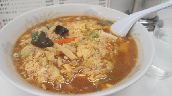 「味噌地獄ラーメン・麺大盛り ￥900」@中華吉野の写真