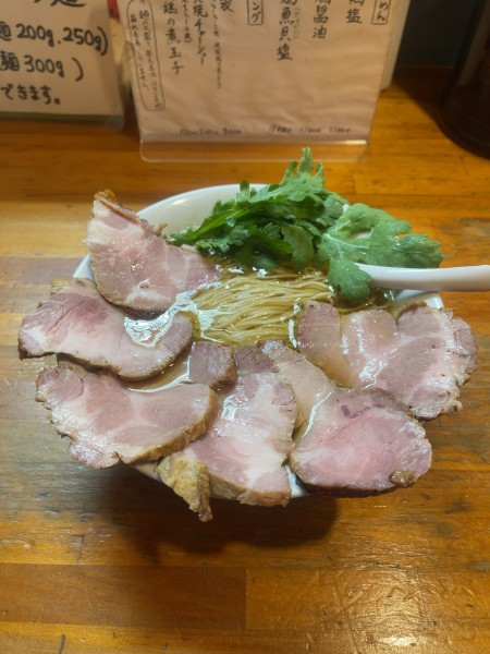 「地鶏醤油+炭火焼チャーシュー(1600円)」@極汁美麺 umamiの写真