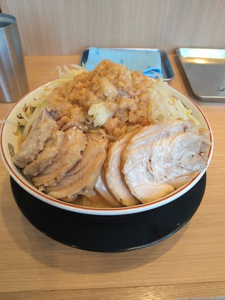 「小ぶたダブル」@ラーメン豚山 与野本町店の写真