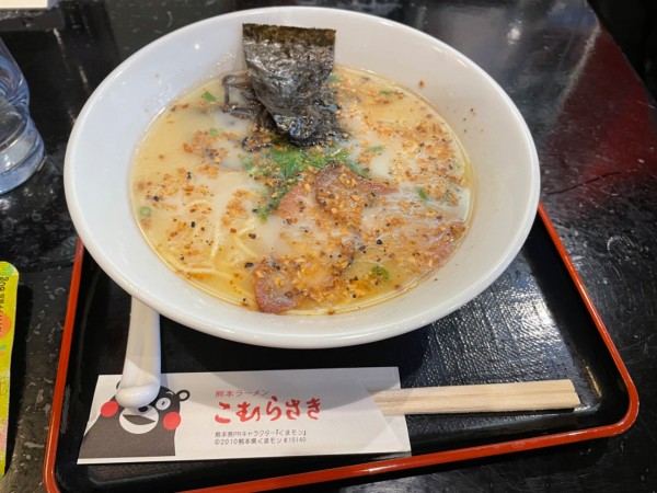 「ラーメン　800円」@熊本ラーメン こむらさき 新横浜店の写真