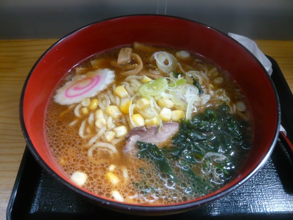 「ラーメン（味噌）」@立ち喰い処 あけぼのの写真