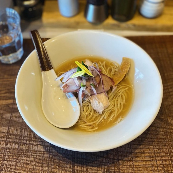 「限定②真鯛の潮蕎麦」@つくばらーめん 鬼者語 -オニモノガタリ-の写真