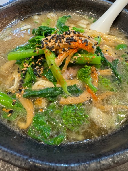 「おりべラーメン」@がんこや かるがんラーメン 千代田本店の写真