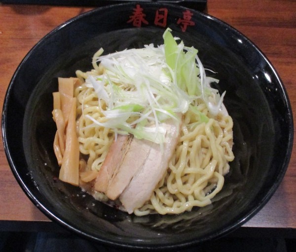 「しょうゆ油そば（並）750円」@油そば専門店 春日亭 池袋本店の写真