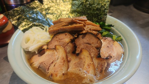 「大チャーシューメン・メンマ ￥1,450」@とんこつラーメン 藤参の写真