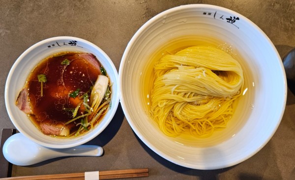 「昆布水つけ麺」@麺屋 しん道の写真